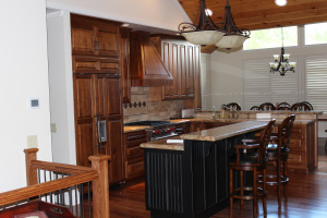 Raised panel alder kitchen